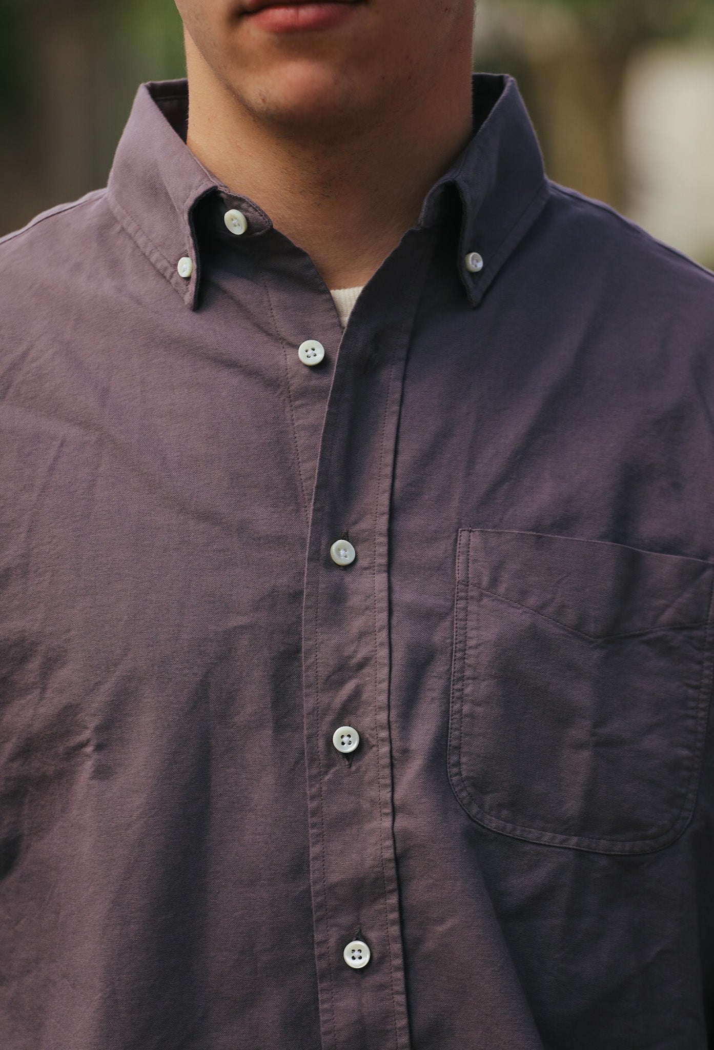 Big Oxford - Dusty Purple