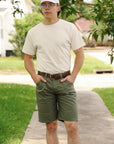 Duck Shorts- Olive (45D)
