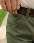 Duck Shorts- Olive (45D)
