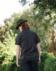 Calico Short Sleeve- Black Stripe
