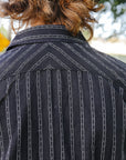 Calico Short Sleeve- Black Stripe