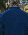 Heavyweight Corduroy Western- Navy