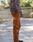 17oz Duck Cargo Pants - Brown IH-734-BRN