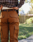 17oz Duck Cargo Pants - Brown IH-734-BRN
