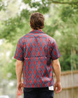 "NARAHIRA" Snake Pattern Shirt - Red (HSA25-01)