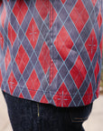 "NARAHIRA" Snake Pattern Shirt - Red (HSA25-01)