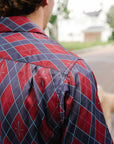"NARAHIRA" Snake Pattern Shirt - Red (HSA25-01)