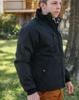 Cordura® Fleece Lined Windbreaker - Black IHJ-152-BLK