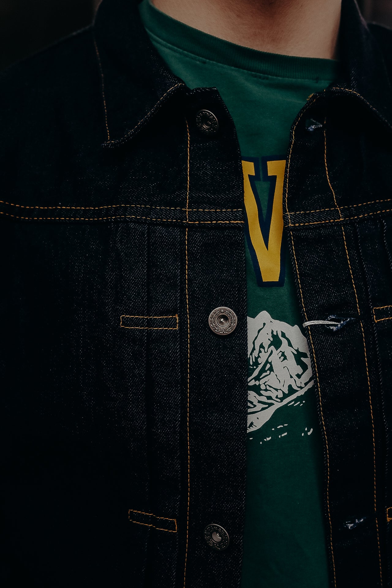 12oz. Denim Jacket-40's FN-OJ-SD001 Indigo – Iron Shop Provisions