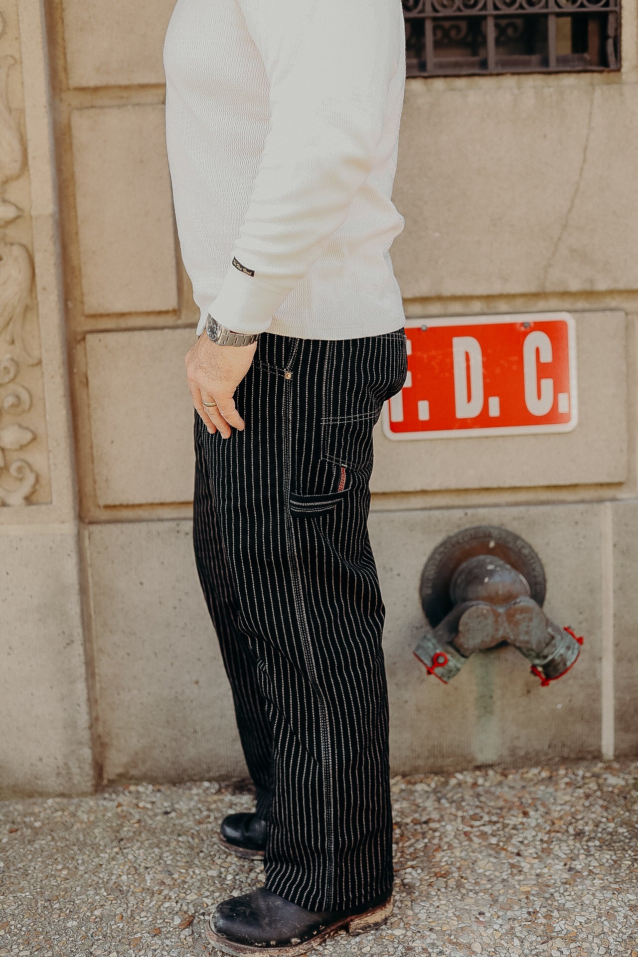 12oz Wabash Painter's Pants - Black IH-814-BLK