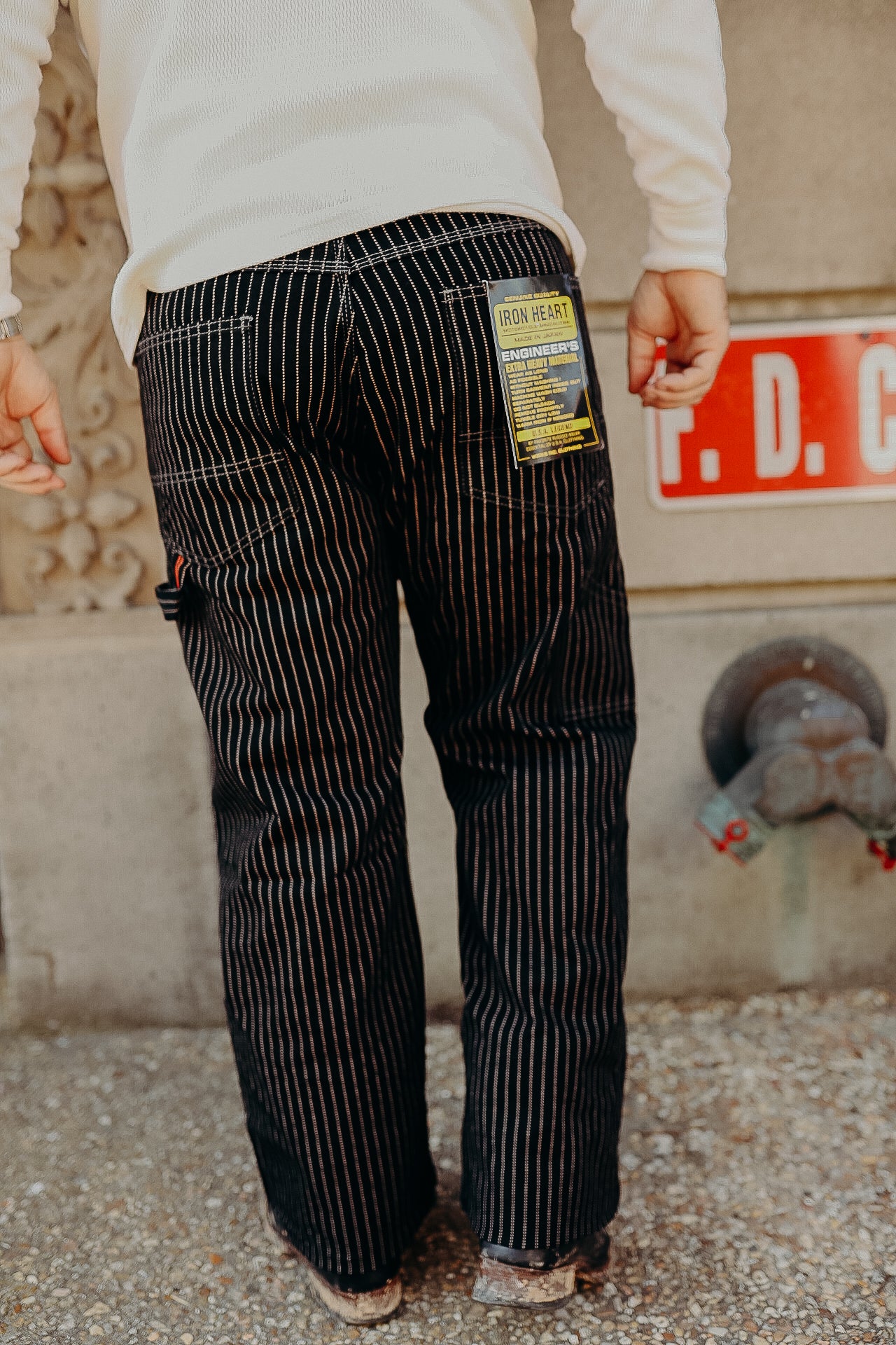 12oz Wabash Painter's Pants - Black IH-814-BLK