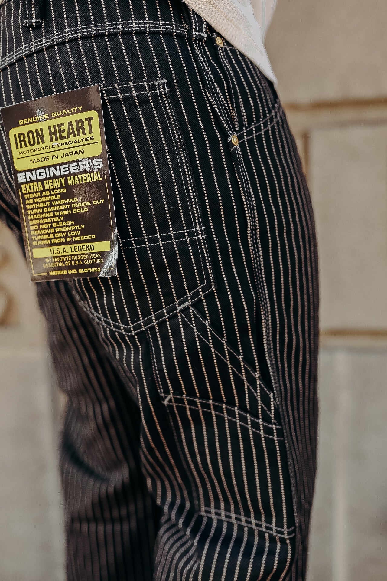 12oz Wabash Painter's Pants - Black IH-814-BLK