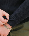 Skipper Sweater Virgin Wool- Ink