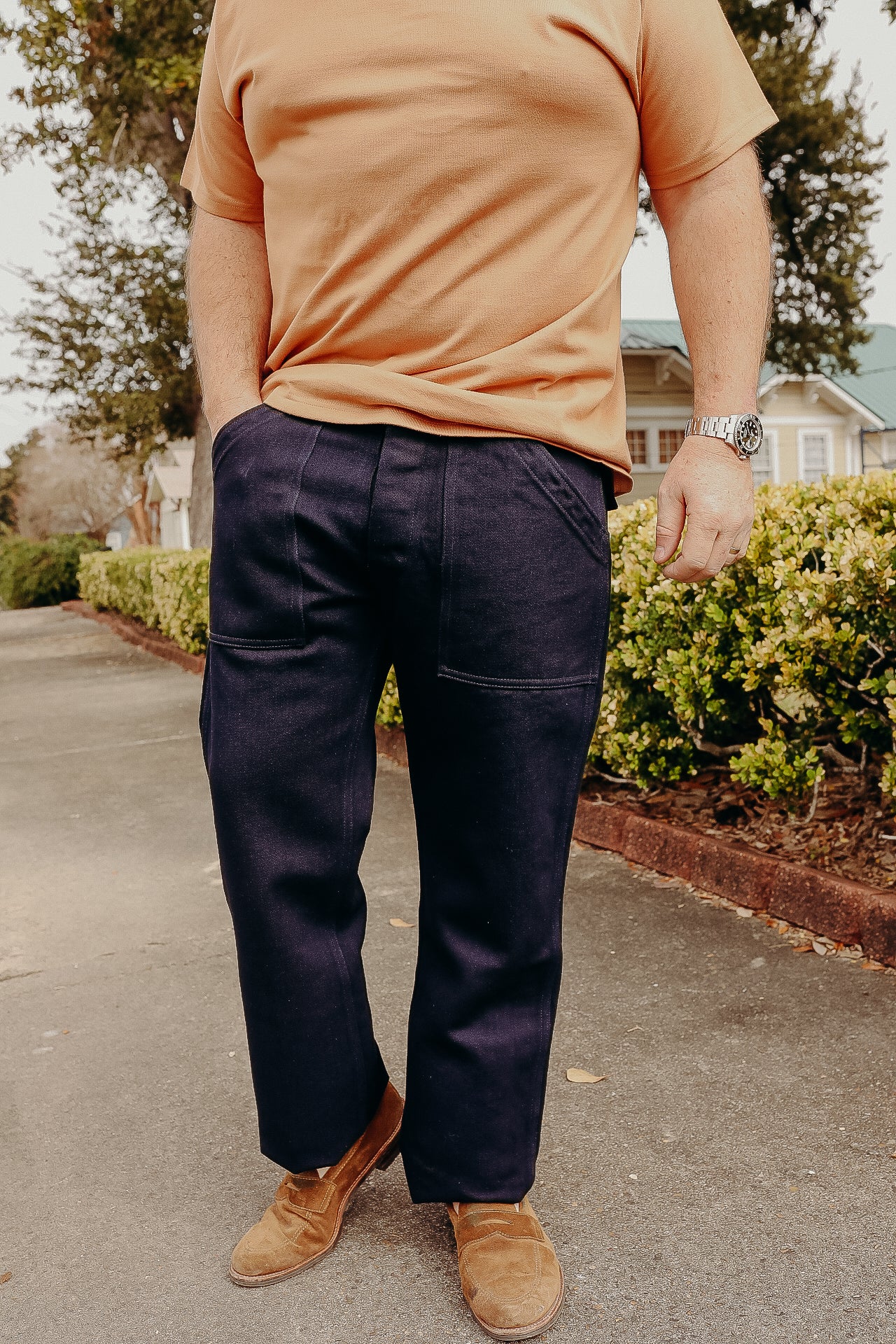 Indigo Baker Pants B402-I – Iron Shop Provisions Indigo Baker Pants B402-I – Iron Shop Provisions