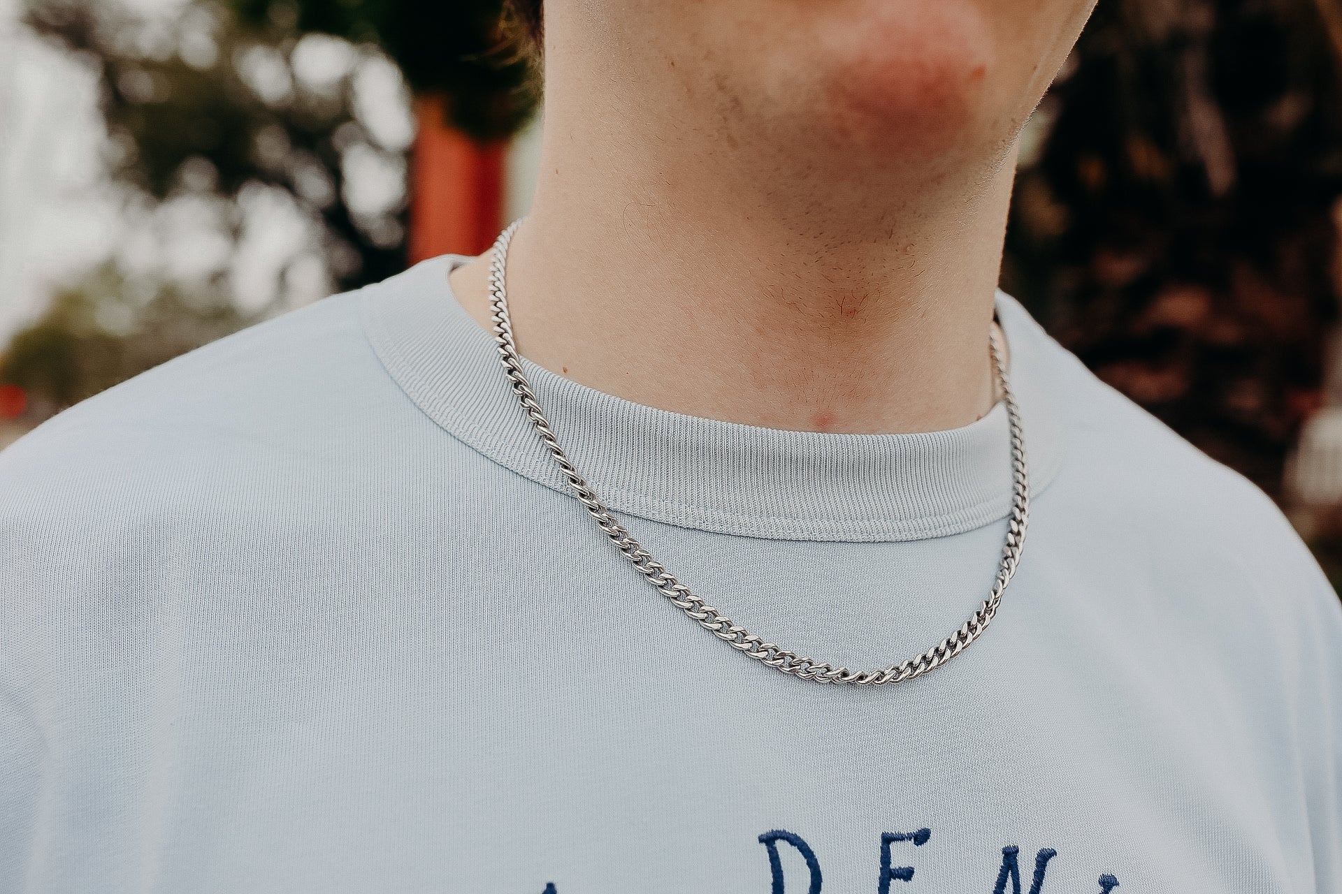 Hotel Tee- Light Blue