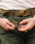 Regatta Belt Canvas- Military Green