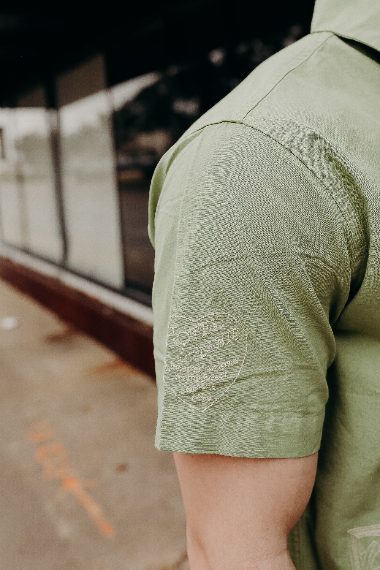 Hotel Camp Shirt- Mint Green