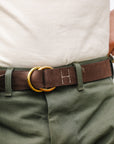 Regatta Belt Roughout Leather- Walnuss