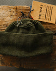 Mechanics Hat Merino Wool-Military Green