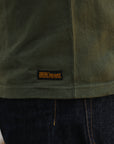 11oz Cotton Knit Crew Neck Sweater-Olive IHTL-1501-OLV