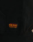 14oz Ultra Heavyweight Loopwheel Cotton Zip Up Hoodie - Black IHSW-10-BLK