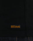 11oz Cotton Knit Crew Neck Sweater- Black IHTL-1501-BLK