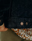 14oz Broken Twill Selvedge Denim Work Jacket - Indigo