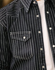 10oz Denim Wabash Western Shirt The Flat Head (FN-SDW-701L)