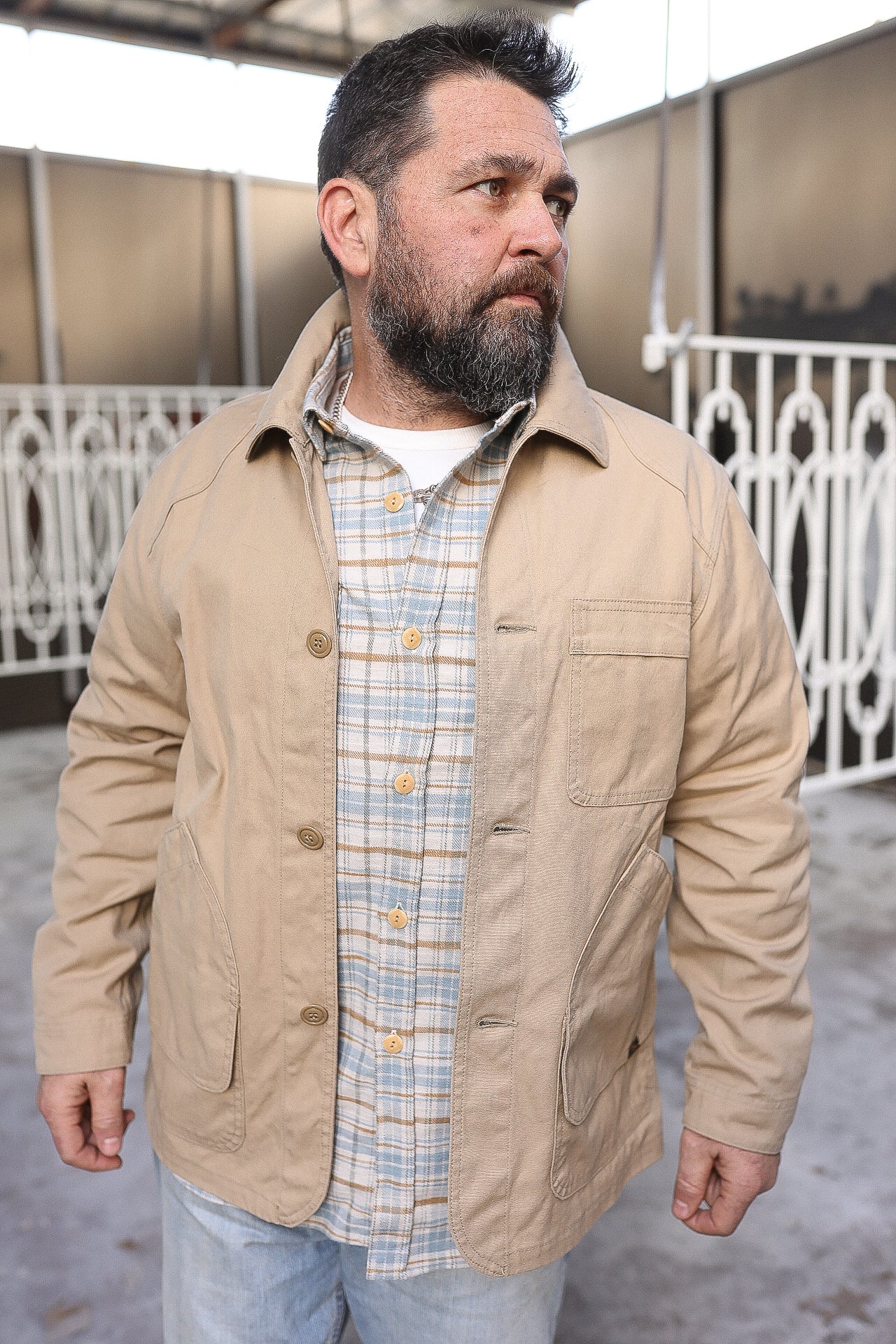 Hunting Jacket Beige 982501 – Iron Shop Provisions