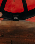 Waxed Vintage Trucker- Nautical Red