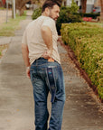 J401(D01) 14.8oz US Cotton Selvedge Jeans (Aging Wash)