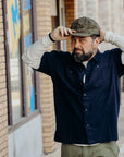 Short Sleeve Work Shirt- Midnight Twill
