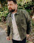 RJ-1 Riders Jacket - Waxed Canvas Olive for ISP