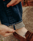 J401(D01) 14.8oz US Cotton Selvedge Jeans (Aging Wash)