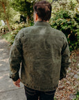RJ-1 Riders Jacket - Waxed Canvas Olive for ISP