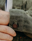 RJ-1 Riders Jacket - Waxed Canvas Olive for ISP
