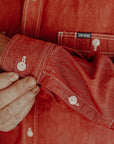 10oz Organic Chambray Work Shirt - Red