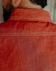 10oz Organic Chambray Work Shirt - Red