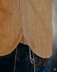 10oz Organic Chambray Work Shirt - Mocha IHSH-363-MOC