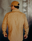 10oz Organic Chambray Work Shirt - Mocha IHSH-363-MOC