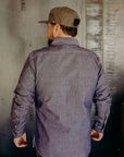 10oz Organic Chambray Work Shirt - Navy Blue