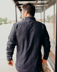 10oz Selvedge Denim Western Shirt - Indigo