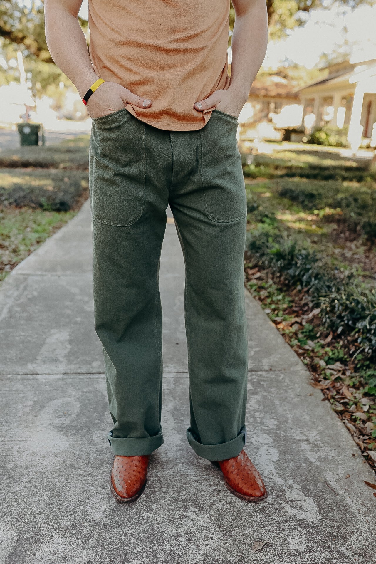 Vagabond Pant-Olive