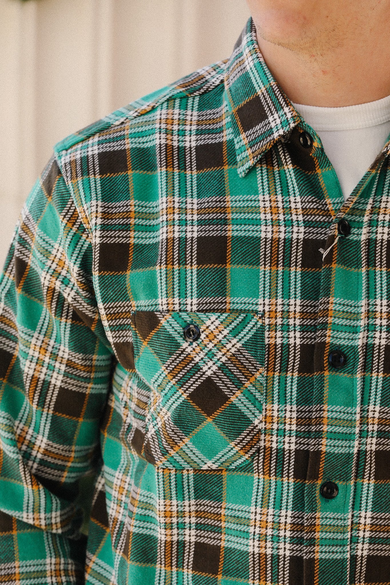 SC29564 Twill Check Work Shirt - Green/Yellow – Iron Shop Provisions SC29564 Twill Check Work Shirt - Green/Yellow – Iron Shop Provisions