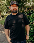 Wide body T-shirt- black FN-TSW-001