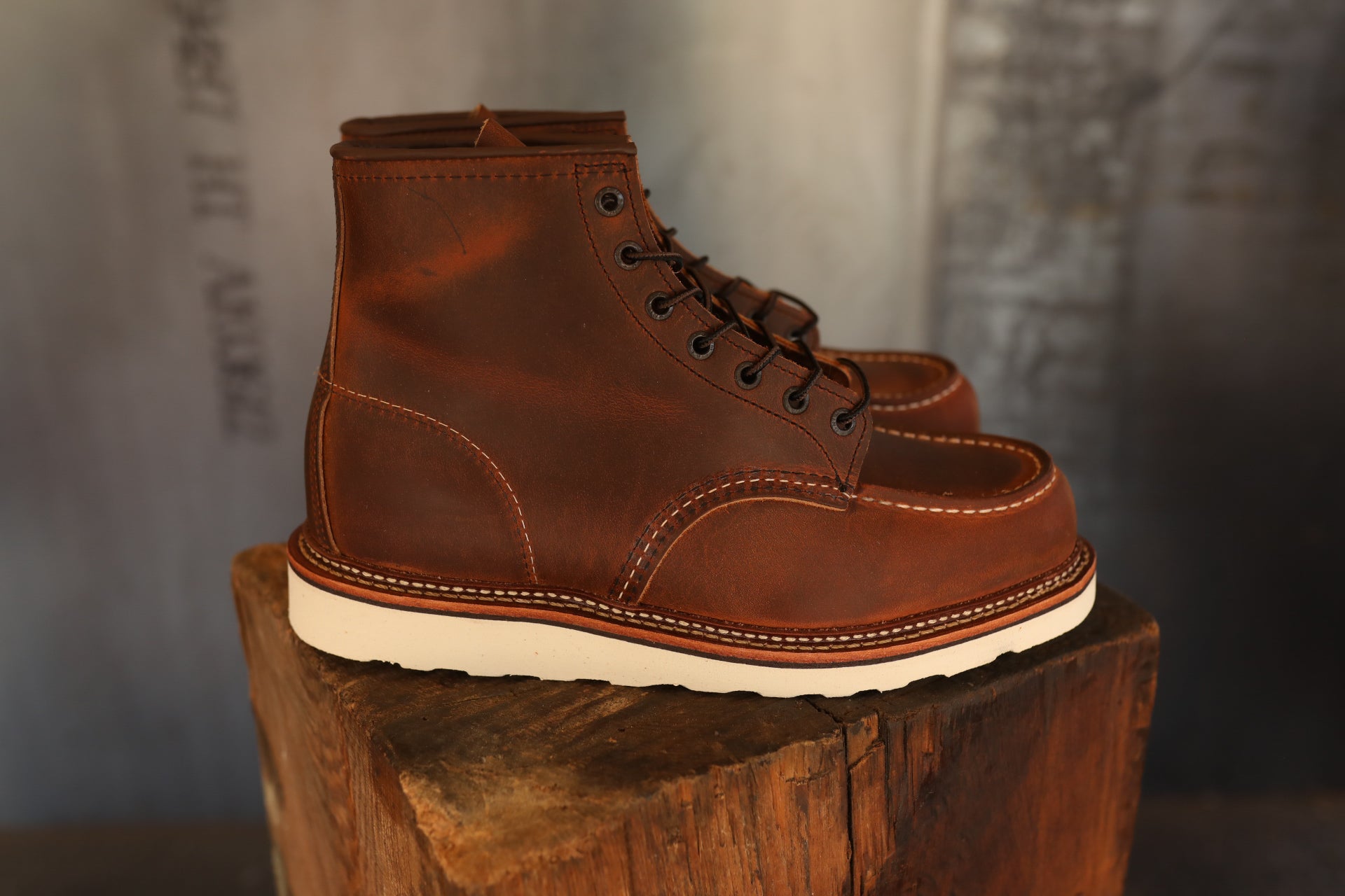 Moc toe- 6" Copper Rough & Tough (1907)