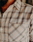 Flannel Work Shirt- Grey