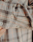 Flannel Work Shirt- Grey