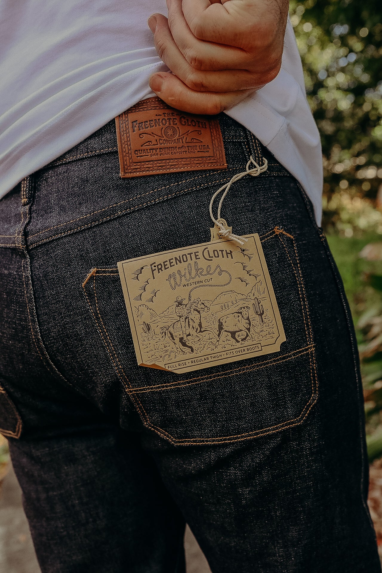 Wilkes Western 14.25oz Broken Twill Japanese Denim