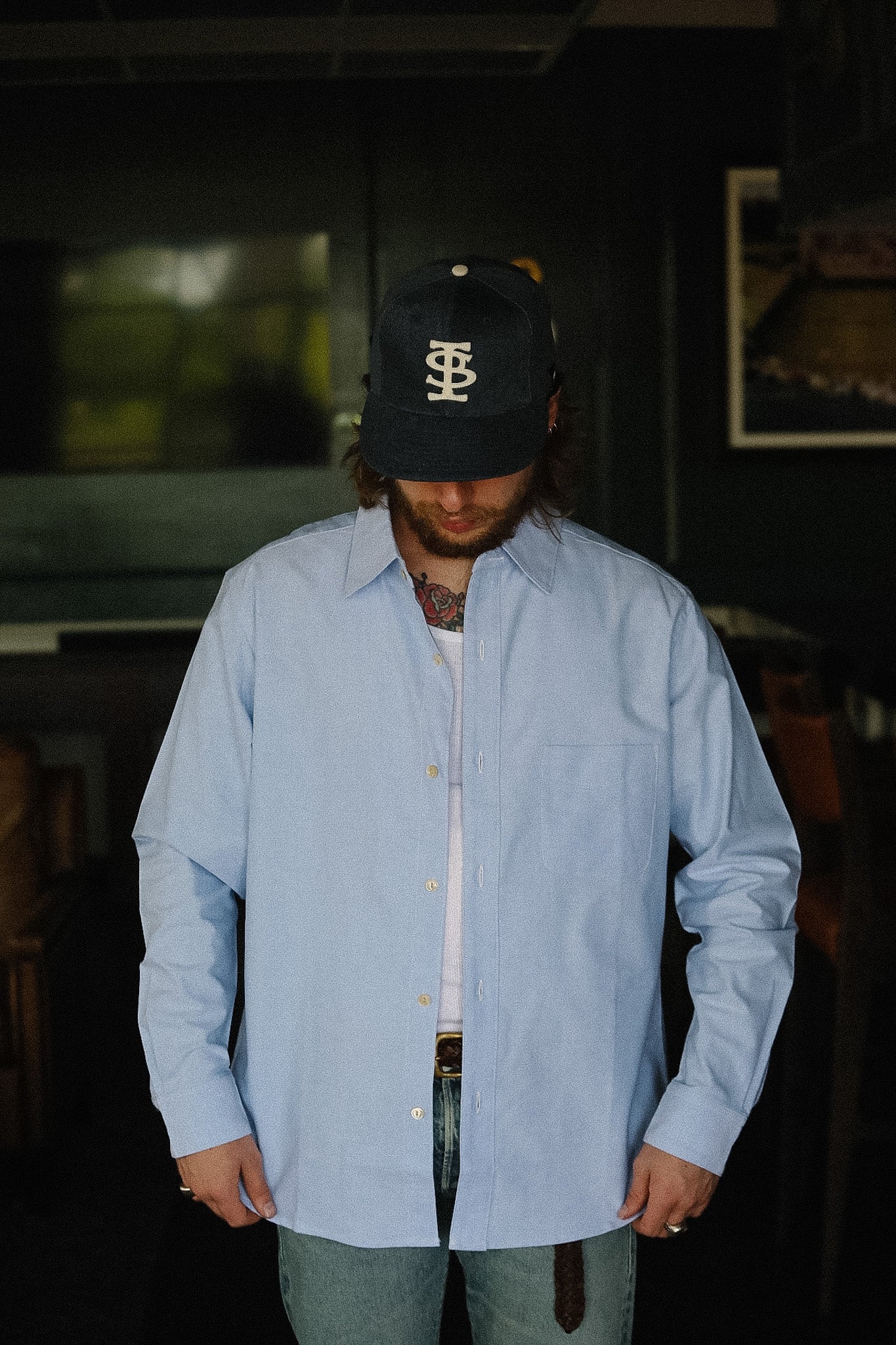 ANM Oxford Shirt -Sax Blue – Iron Shop Provisions